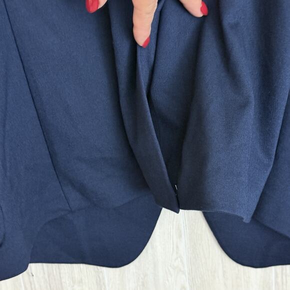 Banana Republic Blazer Men 42R Slim Fit Navy Blue Suit Jacket Sport Coat Stretch - Picture 14 of 16